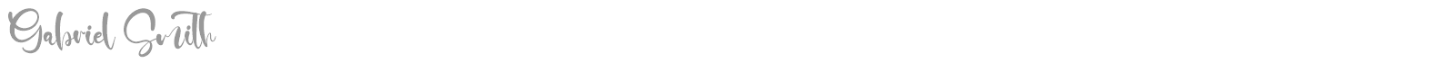 Gabriel Smith font preview